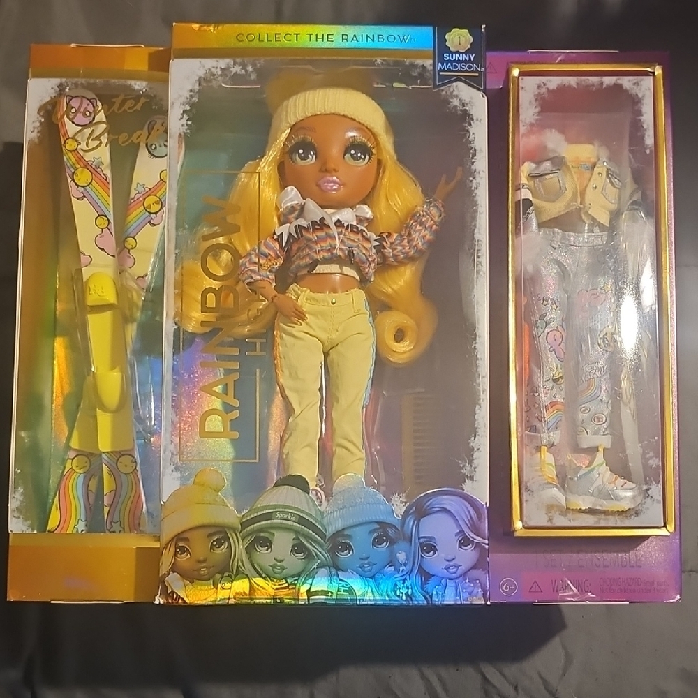 Rainbow High Sunny Madison Doll Set